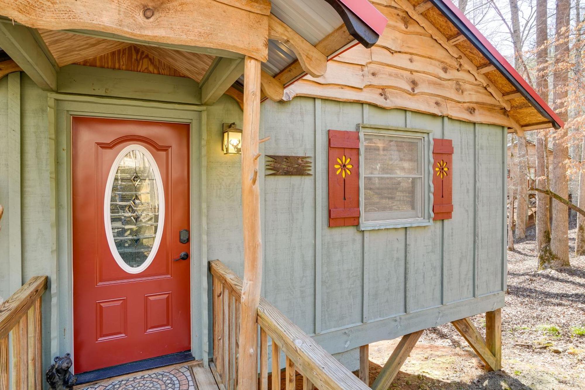 Вилла Secluded Family Retreat In Dahlonega With Hot Tub! Экстерьер фото