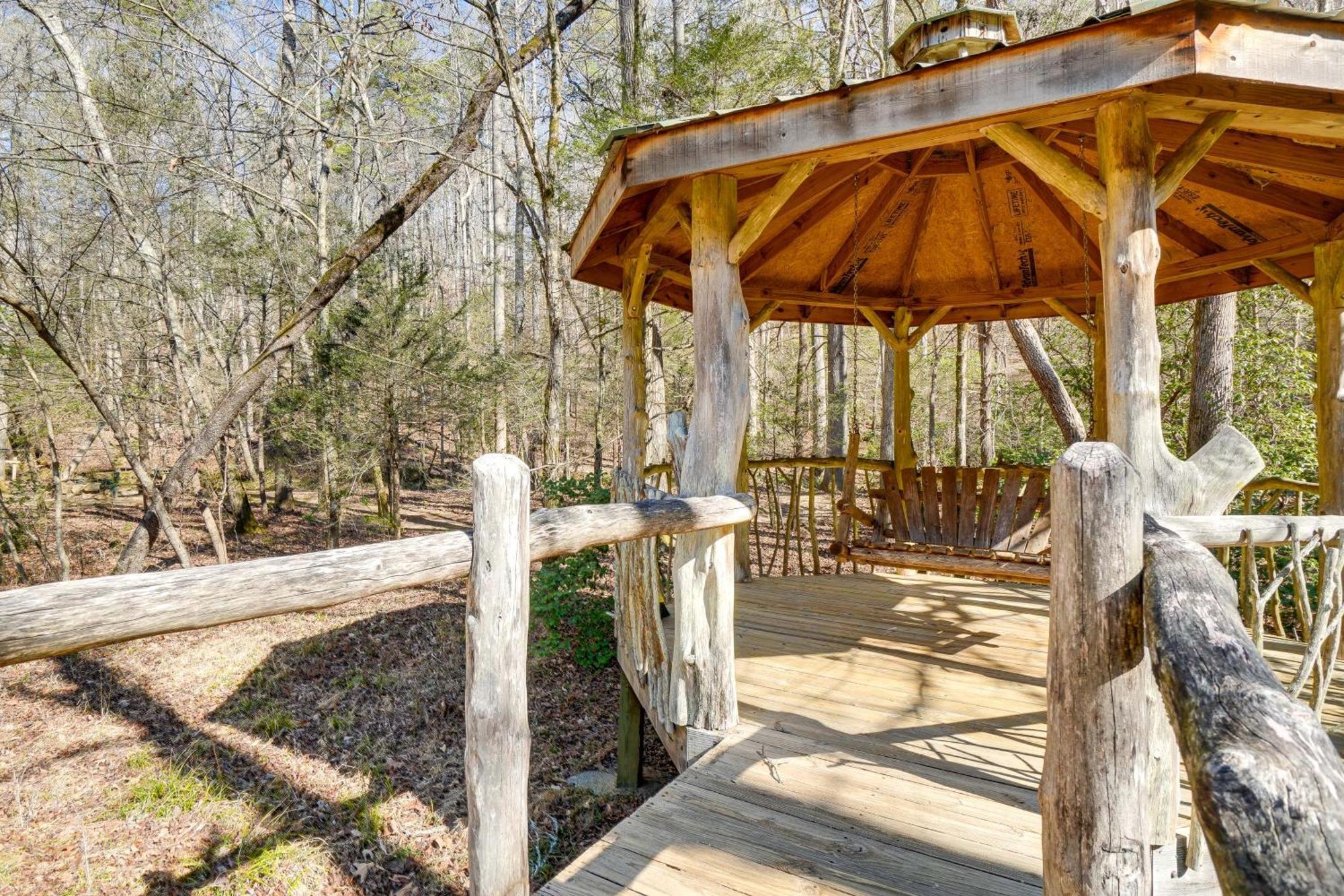 Вилла Secluded Family Retreat In Dahlonega With Hot Tub! Экстерьер фото