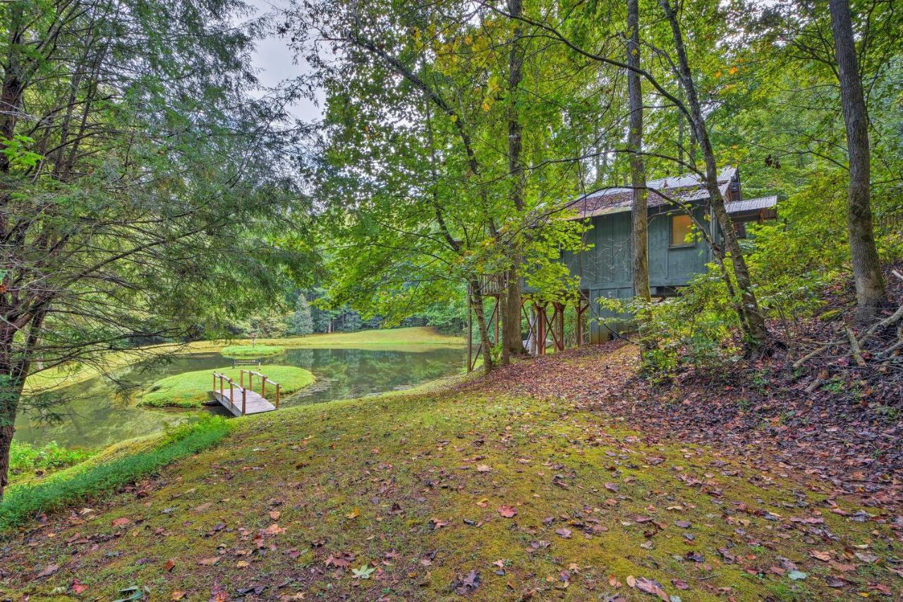 Вилла Secluded Family Retreat In Dahlonega With Hot Tub! Экстерьер фото